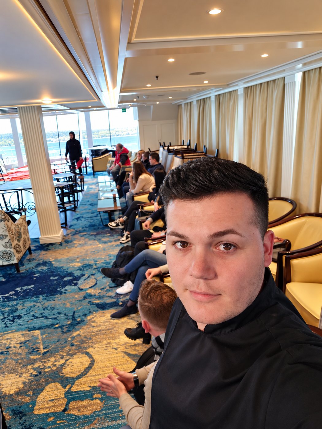 On board with my colleagues